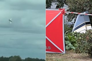 „Samolot chwiał się w powietrzu, potem runął na ogród”. Relacja świadka tragedii w Krzycku Wielkim