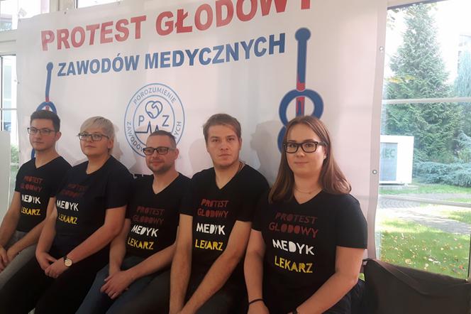 Protest głodowy w szpitalu Barlickiego