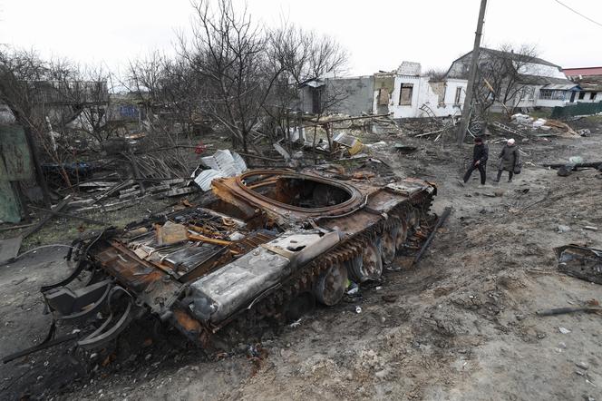  Cmentarzysko rosyjskich czołgów. Putin dostanie SZAŁU, gdy to zobaczy!