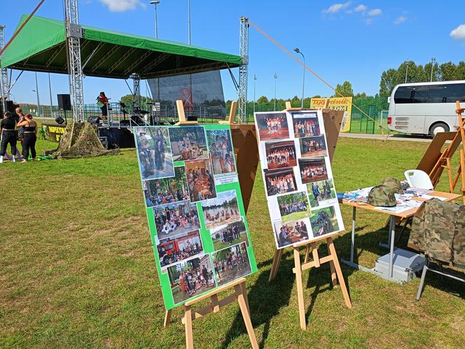 Piknik Wojskowy 18. Dywizji został zorganizowany na terenie zielonym przy aquaparku i stadionie miejskim w Siedlcach