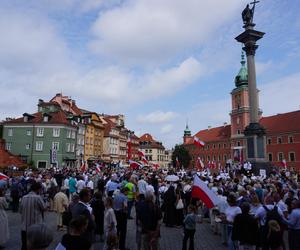 Protest katechetów w Warszawie 21.08.2024