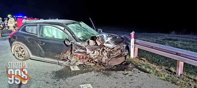 Koszmarny wypadek na granicy województw dolnośląskiego i opolskiego