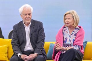 Barbara Bursztynowicz z mężem Jackiem