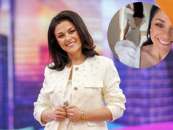Kasia Cichopek w białej sukni! Coś się kroi? 