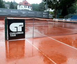 Światowy tenis w Szczecinie. Deszcz pokrzyżował plany