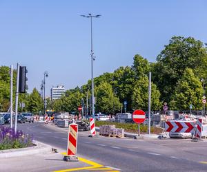 Przebudowa placu Na Rozdrożu w Warszawie