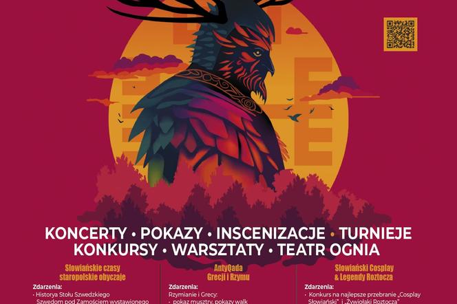 Festiwal Roztocze Źródła Mocy - plakat wydarzenia 