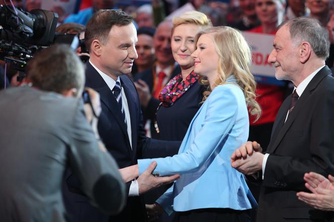 Kinga Duda i Andrzej Duda