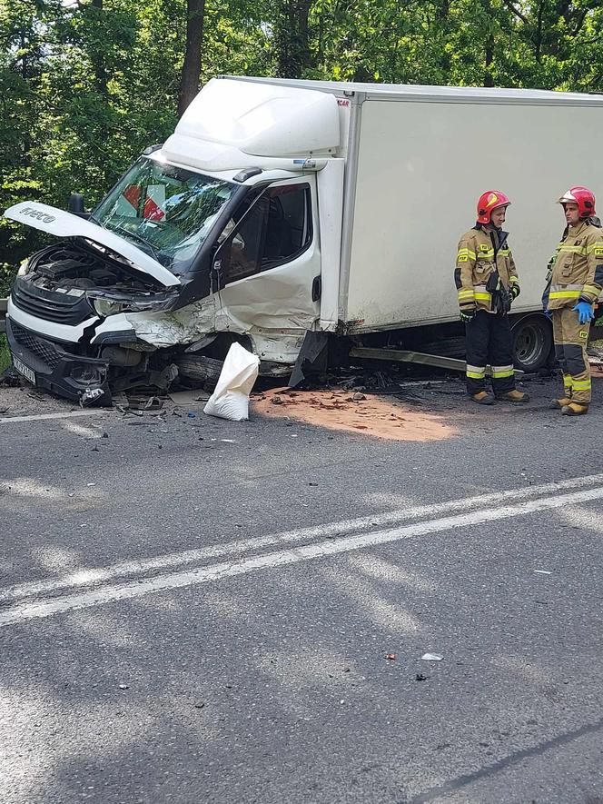 Starachowice. Wypadek ulica Ostrowiecka 