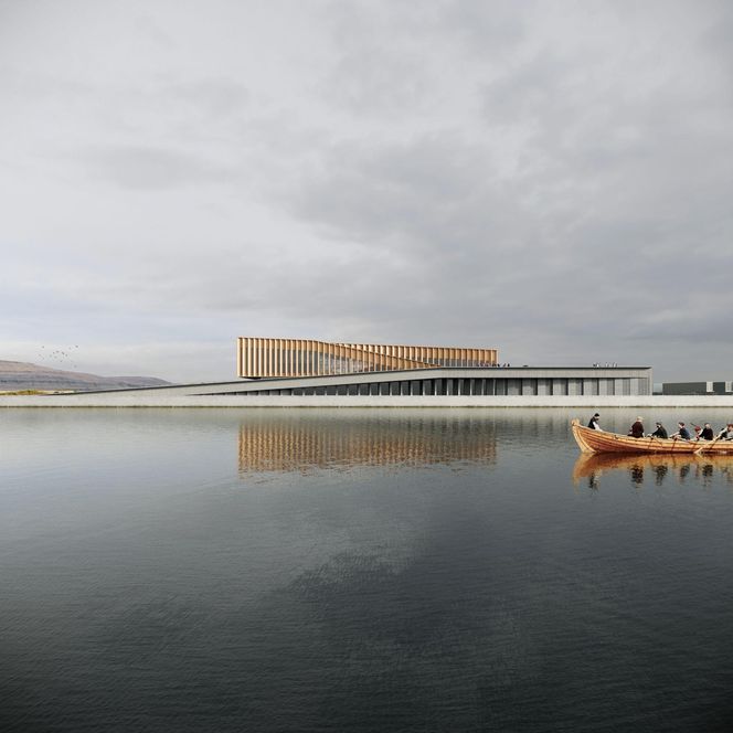 Smyril Line's New Headquarters and Ferry Terminal in Torshavn, Faroe Islands