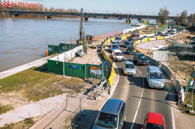 Wisła zaleje objazd tunelu?