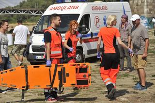 Groźny wypadek na planie serialu Na sygnale