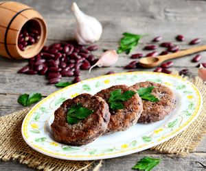 Bezkonkurencyjne kotlety z czerwonej fasoli z puszki