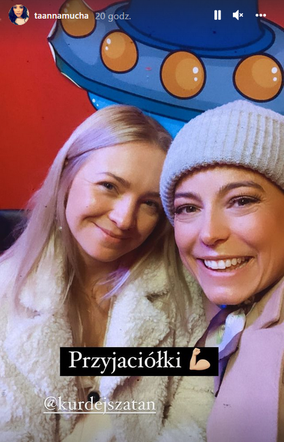 Anna Mucha zaprosiła Basię na urodziny córki