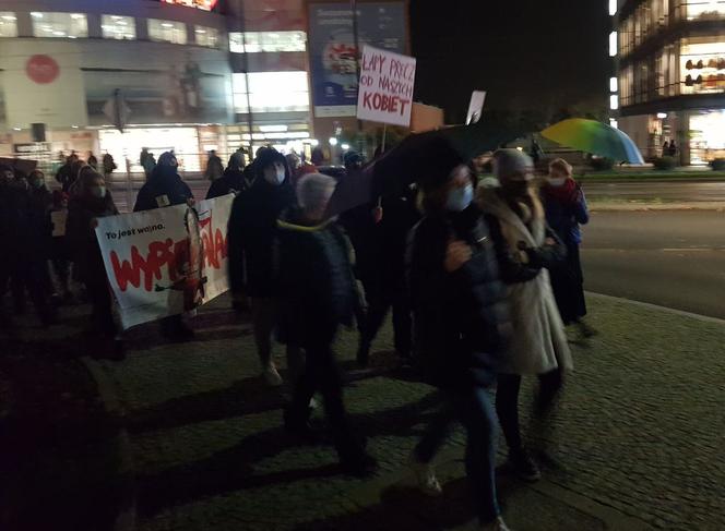 Protesty kobiet w Olsztynie