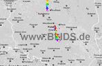 Burze w Polsce 6.07.2012 - MAPKA z godz. 9-11