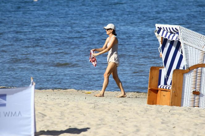 Agnieszka Radwańska nad polskim Bałtykiem