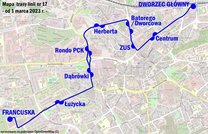 Zmiany w kursowaniu autobusów MZK w Zielonej Górze od 1 marca 2023 r.