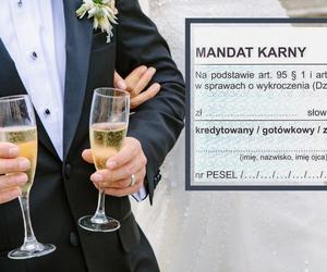 Mandat w dniu wesela? Przepisy mówią jasno, tego nie wolno robić