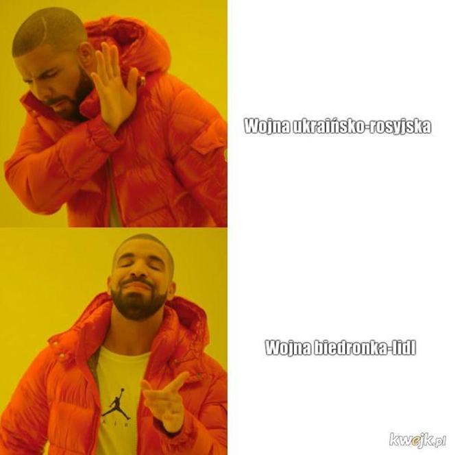 Zacięta walka Biedronki i Lidla trwa. Memy o dyskontach zalały internet. Pękniesz ze śmiechu!