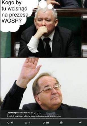 Żart Wałęsy