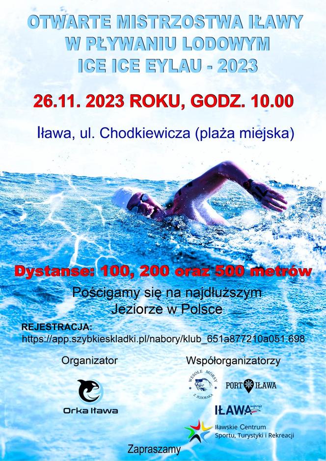 ICE ICE EYLAU - Otwarte Mistrzostwa W Pływaniu Lodowym w Iławie