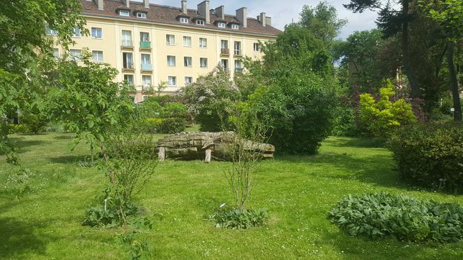 Półki bookcrossingowe w Ogrodzie Botanicznym UKW