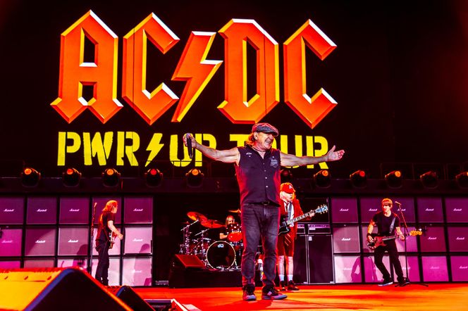 Koncert AC/DC w Warszawie (4.07.2025) - część druga. Organizatorem koncertu jest Live Nation