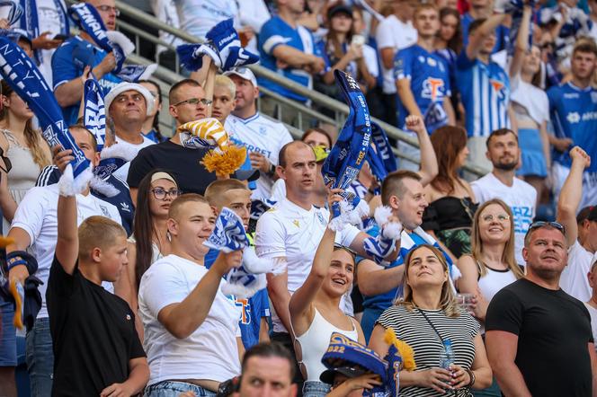 Tak bawili się kibice podczas meczu Lech Poznań - Górnik Zabrze