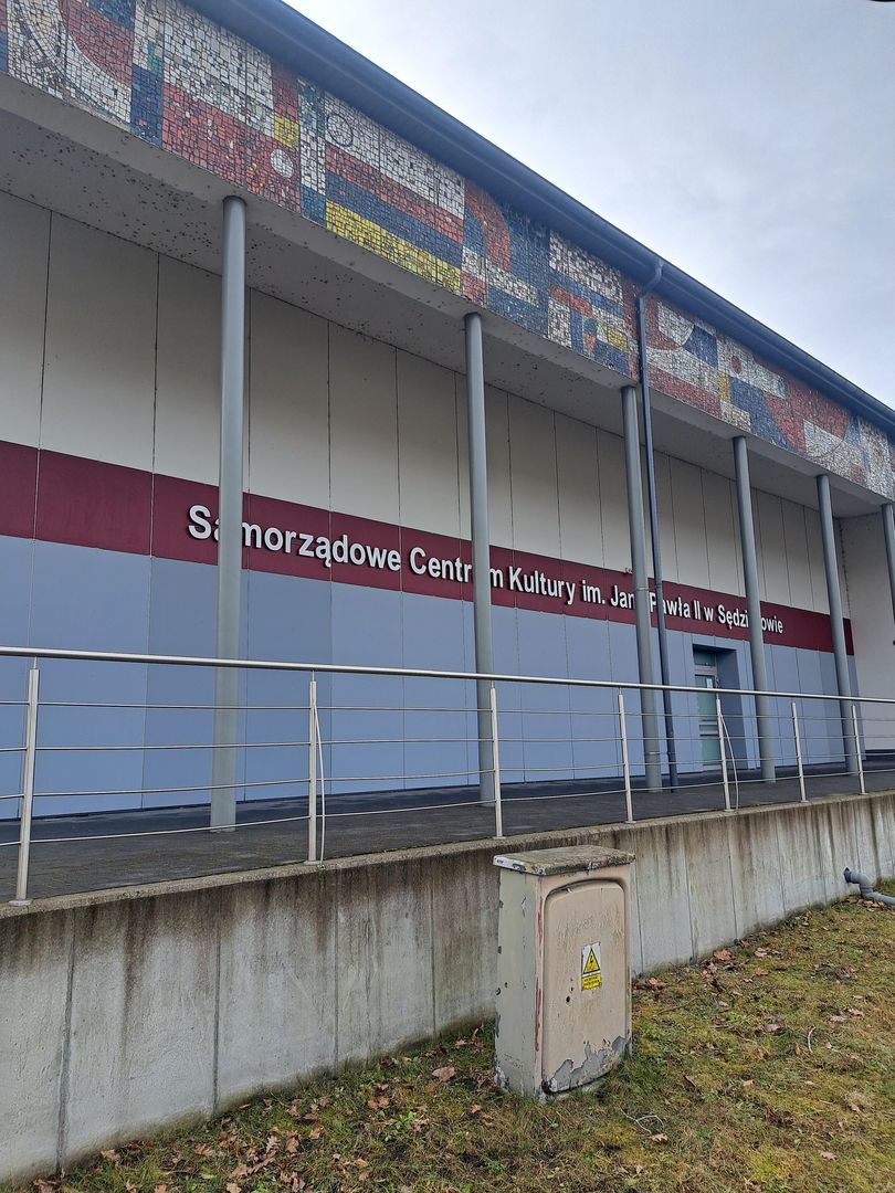 Mozaika na Centrum Kultury w Sędziszowie. Fot. Arkadiusz Chyla