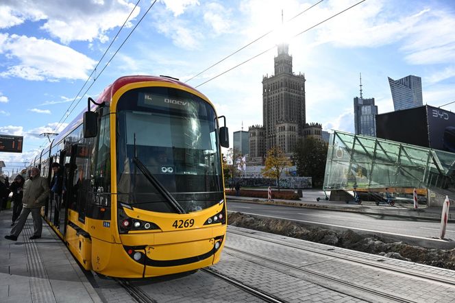 Tramwaje wróciły na ul. Marszałkowską