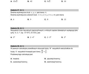 Matura z matematyki 2023 - arkusze CKE stara formuła