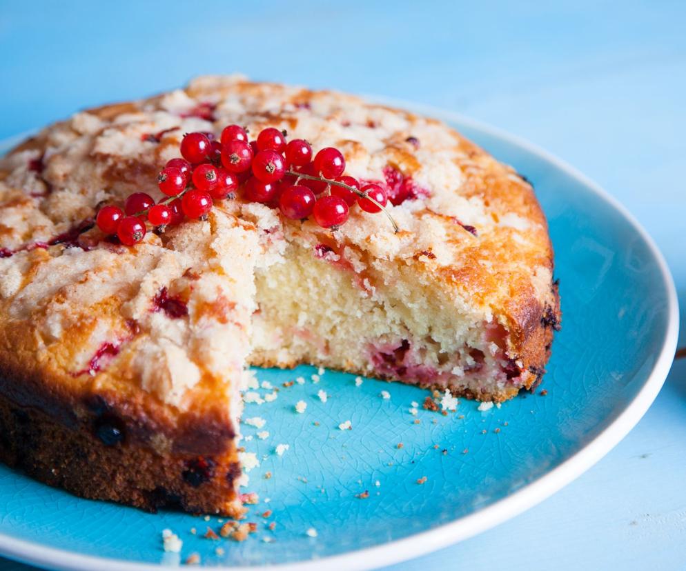 ciasto z porzeczkami