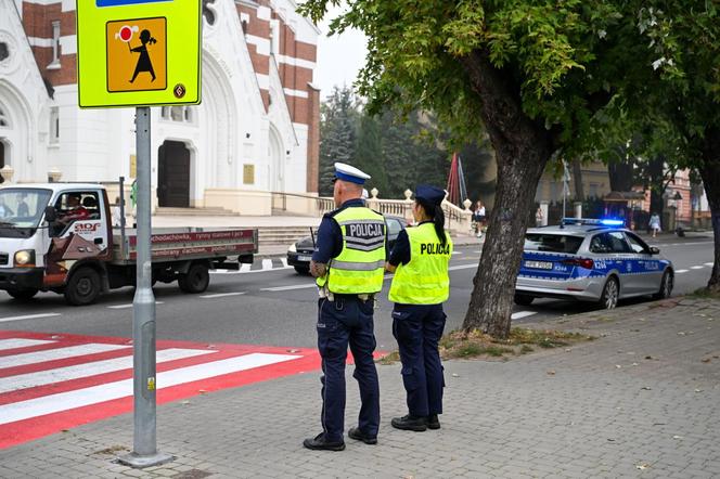 Akcja policji: Bezpieczna droga do szkoły