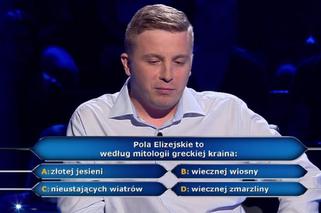 Pola Elizejskie to według mitologii greckiej kraina... Odpowiedź na pytanie z Milionerów