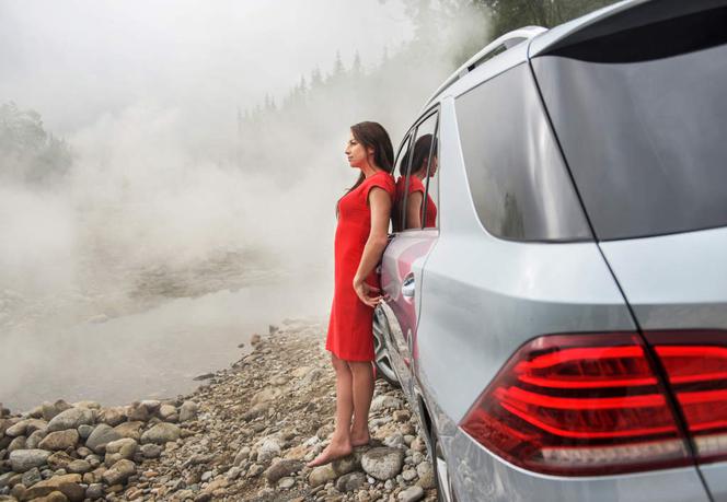 Mercedes-Benz GLE i Justyna Kowalczyk