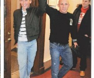 Rocki i Majewski weszli na szczyt Pałacu Kultury