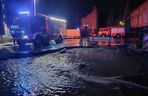 Burza w Pilchowicach. Woda zalała centrum wsi