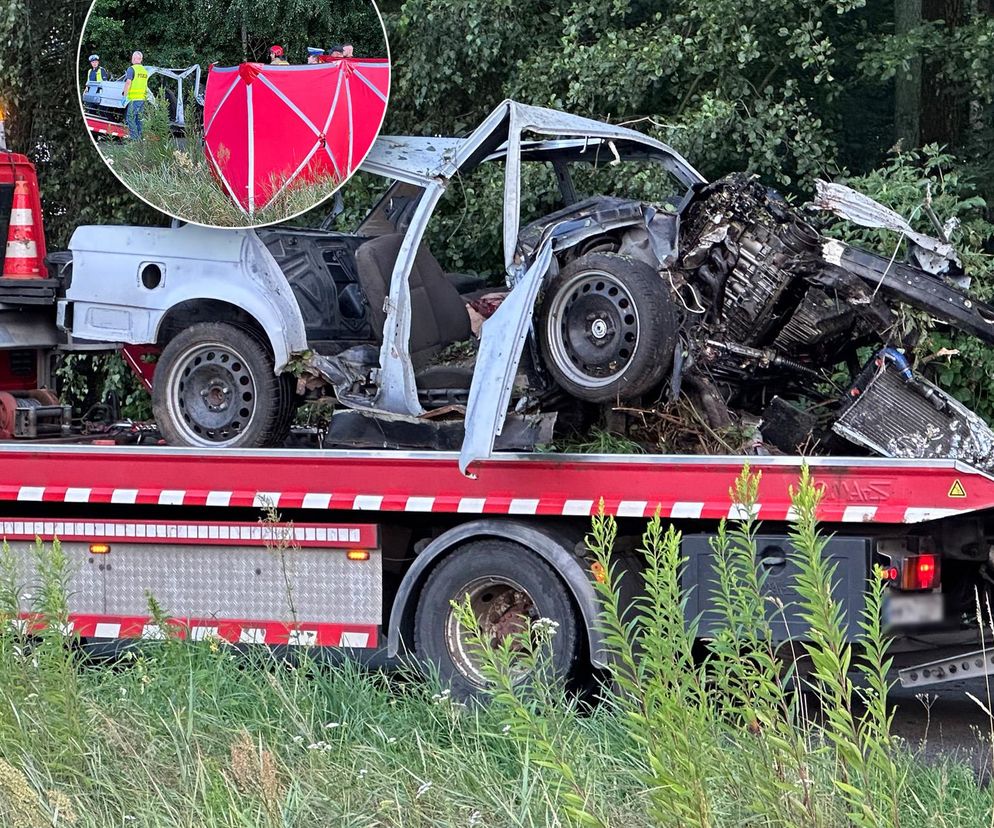 30-latek jechał gruzem BMW bez drzwi i okien. Zginął na miejscu