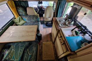 Kamper z lat 90. na podwoziu Ducato