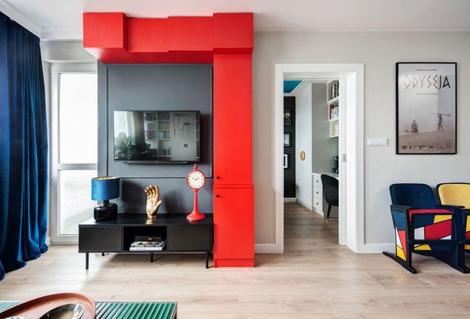 Mieszkanie dla pasjonata kina i teatru