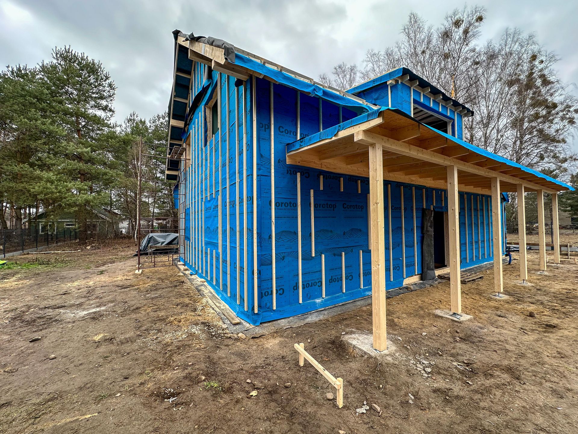 Dom prefabrykowany dla dużej rodziny