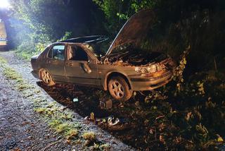 Waśniów: 22-latek stracił panowanie i uderzył w skarpę. Śmierć na miejscu!