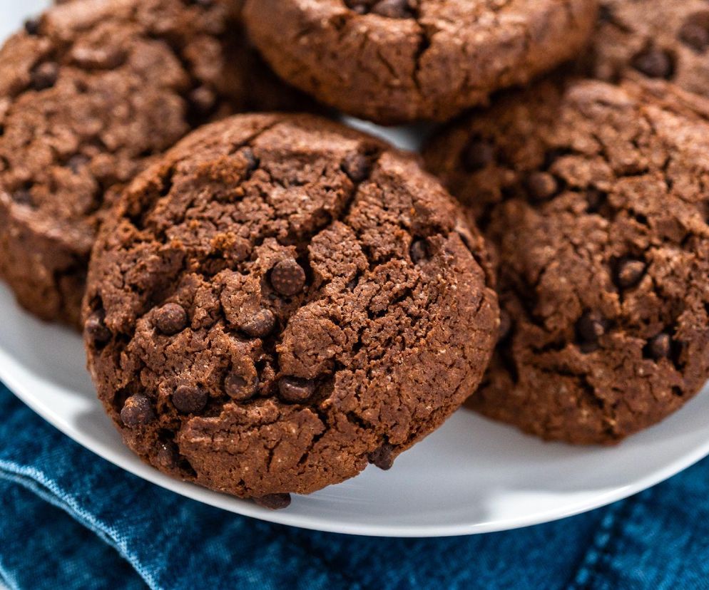 szybkie ciasteczka czekoladowe