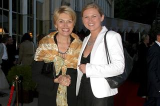 Izabela Jaruga-Nowacka z córką Barbarą Nowacką