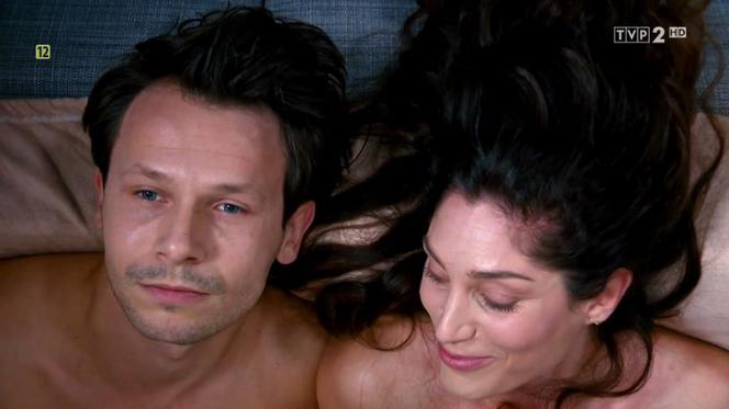 Barwy szczęścia odc. 2054. Celina (Orina Krajewska), Franek (Mateusz Banasiuk)