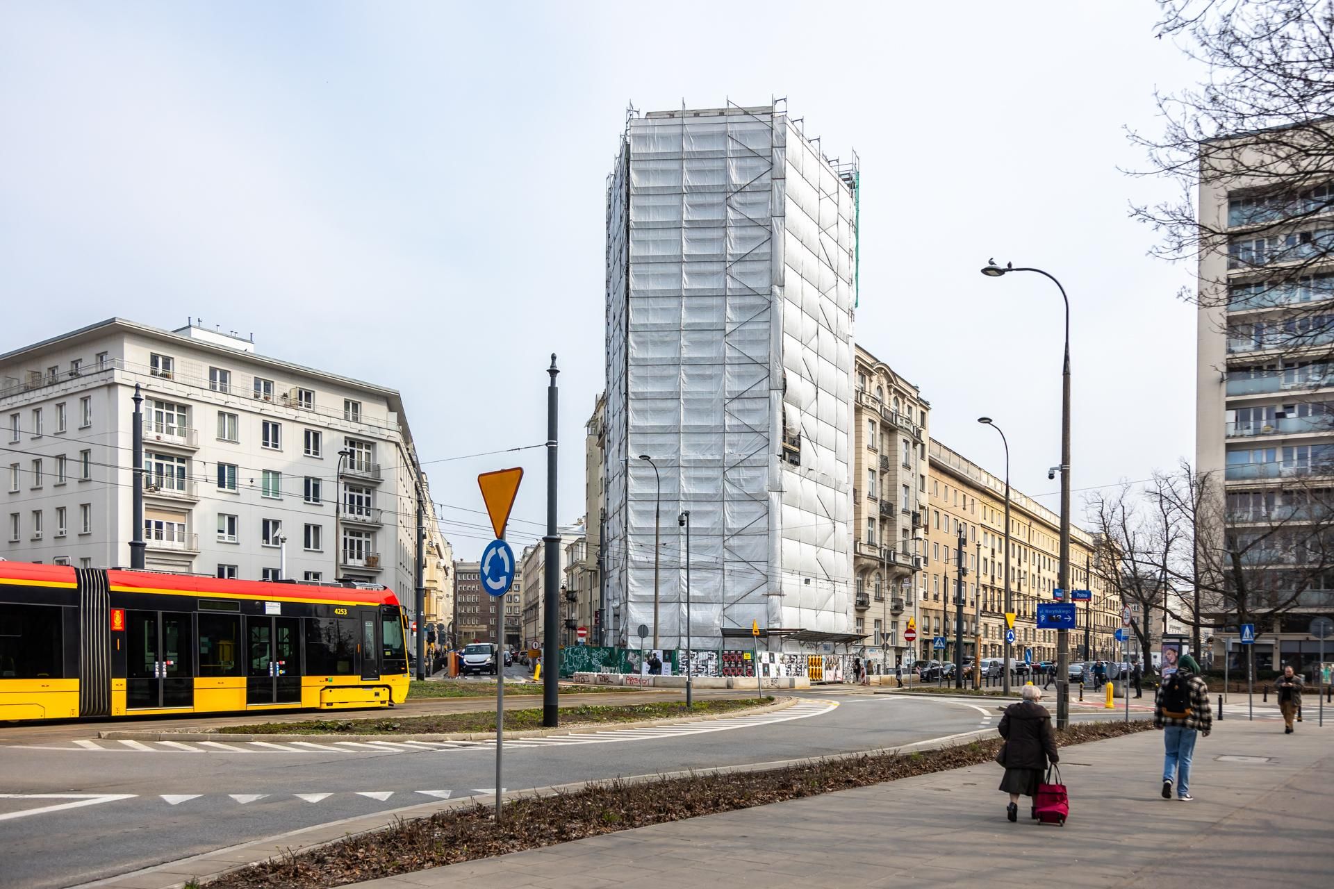 Szkieletor przy Placu Politechniki 4 w Warszawie