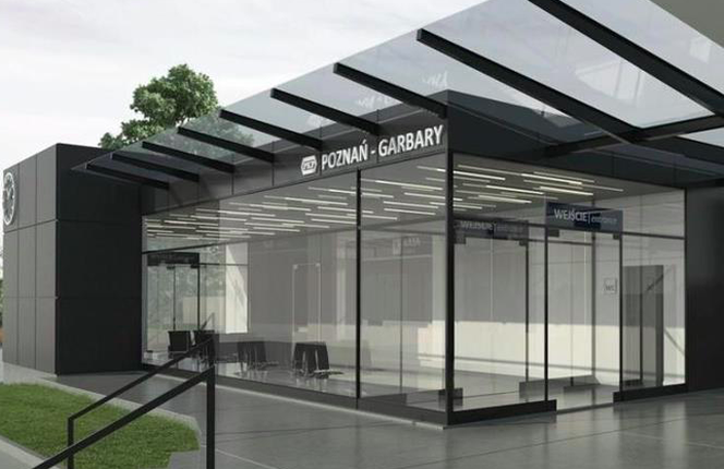 Dworzec Poznań Garbary - wizualizacje