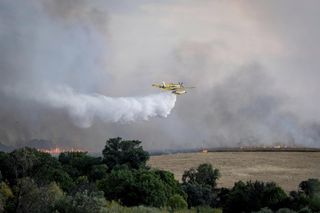 Pożary w Hiszpanii.