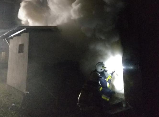 Dwie osoby zginęły w pożarze w Mirosławcu